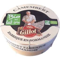 GILLOT Camembert au lait cru bio 250g