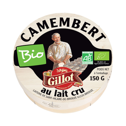 GILLOT Camembert Bio Petit Au Lait Cru
