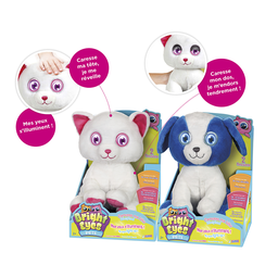 GIPSY Peluche interativa Bright Eyes Pets 25 cm