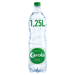 CAROLA Água com gás verde finamente gaseificada 1,25 L
