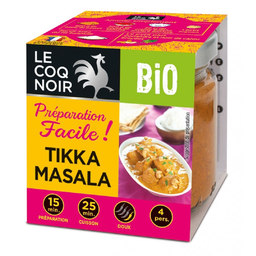 LE COQ NOIR Préparation facile pour tikka massala BIO 80 g