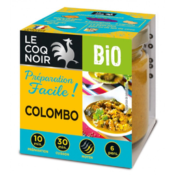 LE COQ NOIR Préparation bio colombo 80 g