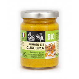 LE COQ NOIR Purée de curcuma bio 85 g
