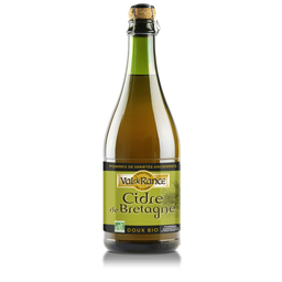 VAL DE RANCE Cidre doux bio de bretagne VAL DE RANCE