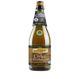 VAL DE RANCE Cidre brut traditionnel de bretagne VAL DE RANCE