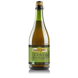 VAL DE RANCE Cidre brut bio de bretagne VAL DE RANCE