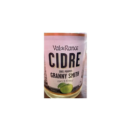 VAL DE RANCE Cidre pomme Granny smith 75 cl