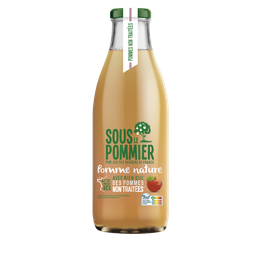 SOUS LE POMMIER Jus de Pommes Non Traitées SOUS LE POMMIER