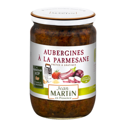 JEAN MARTIN Aubergines la Parmesane 600 g