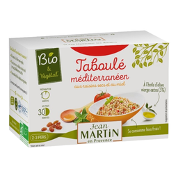 JEAN MARTIN Taboulé bio méditerranéen 480 g
