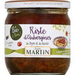 JEAN MARTIN Riste d'aubergine BIO 360 g