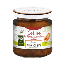 JEAN MARTIN Crème de tomates bio séchées au thym 110 g
