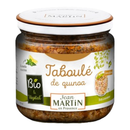 JEAN MARTIN Taboulé bio de quinoa, menthe et citron, sans gluten 345 g