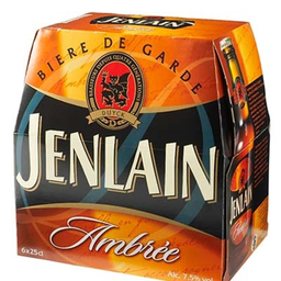 JENLAIN biere ambree 7.5%V bouteille 6X25cl