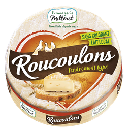 FROMAGERIE MILLERET Roucoulons Queijo de pasta mole 220 g