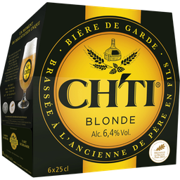 CH'TI Cerveza rubia 6,4° 6x25cl