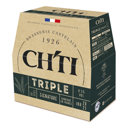 CH'TI Cerveza Rubia Signature Triple 8,5% 6 x 25 cl