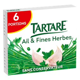 TARTARE Fromage à Tartiner Ail & Fines Herbes