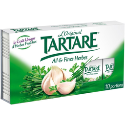 TARTARE 10 portions ail et fines herbes 160g