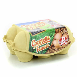 COCORETTE Bt 6 oeufs lb rge fer.coc