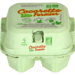 COCORETTE Bt 4 oeufs BIO moyen coco