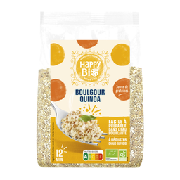HAPPY BIO Boulgour & quinoa BIO 500 g
