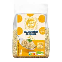 HAPPY BIO Boulgour moelleux 500 g