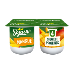SOJASUN Dessert végétal mangue