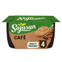 SOJASUN Dessert végétal soja café