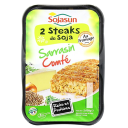SOJASUN Bife Trigo Sarraceno Comté X2