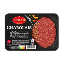 BIGARD Bife picado Le Charolais estilo talho 15% MG 250g