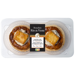 BIGARD Bouchée de molejas de vitela 260g