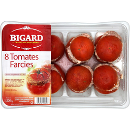 BIGARD Tomate farcie 8 pièces 1,2 kg