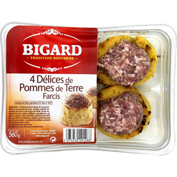 BIGARD Délices de pommes de terre farcies 560 g