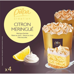 PILPA cup citron mer X4 270g