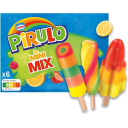 PIRULO Polos de hielo mix sabor frutas 300 g