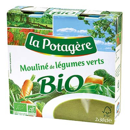 LA POTAGERE potag BIO moul legu ver 2X30cl