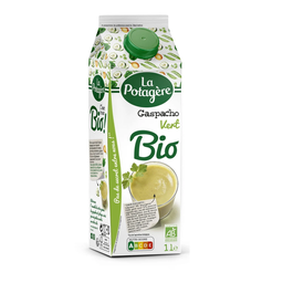 LA POTAGERE Gaspacho vert Bio 1 L
