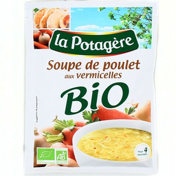 LA POTAGERE Potage déshydraté Poulet Vermicelles Bio 70 g