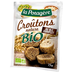 LA POTAGERE Croutons Grillés Bio 75 g