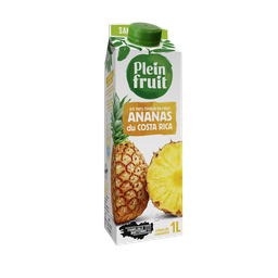 PLEIN FRUIT Jus d'ananas ABC du Costa Rica 1l