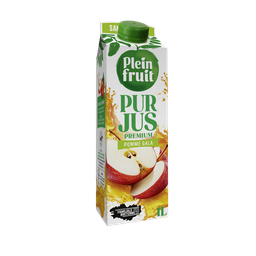 PLEIN FRUIT 100% Pur jus de Pomme GALA 1l