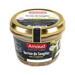 ARNAUD Terrina de javali com Cognac 180 g