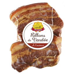 PETITGAS Rillons de Vendée à l'Ancienne, embalagem de 2 peças