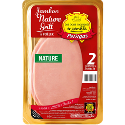 PETITGAS Fiambre para grelhar natural VPF, 2 fatias grossas 200 g