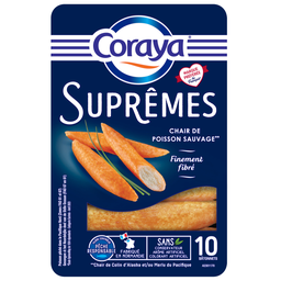 CORAYA Suprême palitos sabor cangrejo 10 piezas 156 g