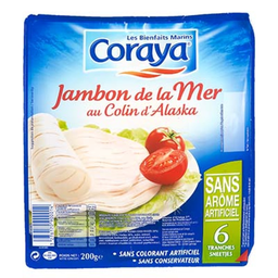 CORAYA Jamón Del Mar Nature Lonchas Grandes 200 g