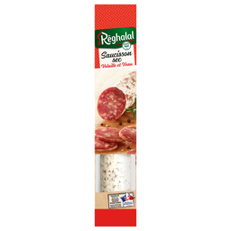 REGHALAL Saucisson Sec Volaille/Boeuf Halal
