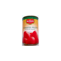 DEL MONTE 1/2 tomates pelees au jus delmonte 400g