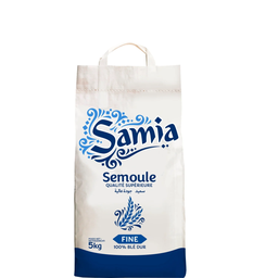 SAMIA Semoule de blé dur fine 5 kg